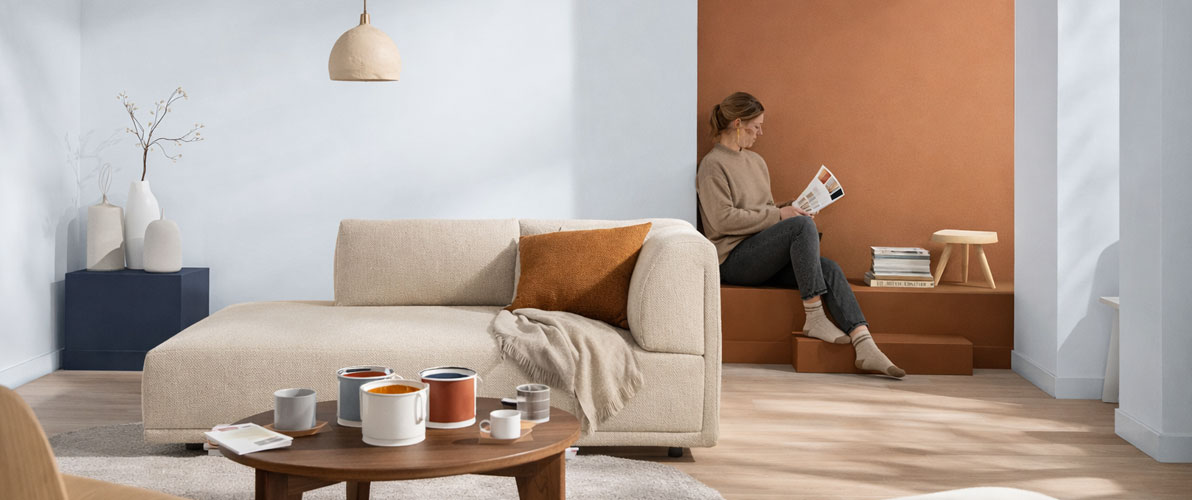 Toutes les peintures proposées par DOD pour l'intérieur